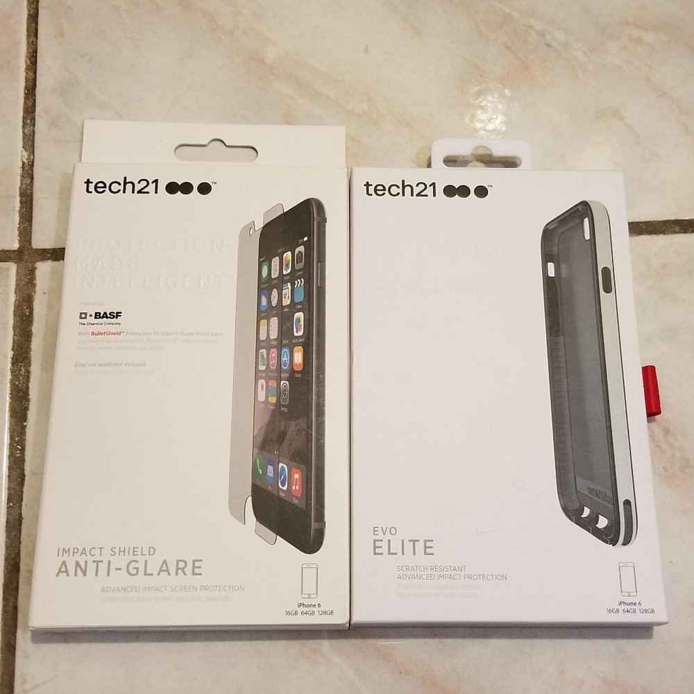 Tech21 Screen Protecter & Case for Iphone 6